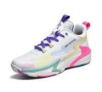 EmpressStride Chaussures Basket Homme Semi Montantes Baskets Sport Amorti | Chaussures de Basket-Ball Semi-Montantes pour Homme Baskets Sport