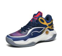 EmpressStride Chaussures de Basket-Ball Haute Performance for Hommes - Chaussures de Marche - Légères, Respirantes, amorties avec Une Traction améliorée - - Court & Casual Wear (Blue,45 EU)