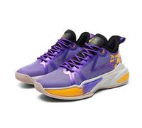 EmpressStride Chaussures de Basket Homme Haute Performance | Maille Respirante & Amorti Optimal | pour l'Entraînement et la Compétition(Purple,37 EU)