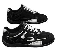 EmpressStride Chaussures Skate Homme Légères Baskets Casual Urbaines | Lignes Contrastées Respirant Semelle Plate Confort