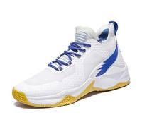 EmpressStride Herren Basketballschuhe Große Größen High-Top Rutschfest Dämpfung Trainingsstiefel