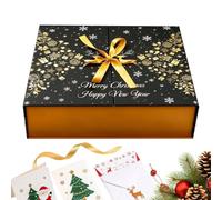 Empty Advent Boxes - DIY Blank 24 Day Fillable Drawers - Christmas Calendar | Empty Christmas Advent 24 Days Countdown Boxes Family Kids Holiday New Year Snack Candy Stocking Stuffer Party Home