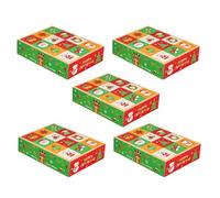 Empty Calendar Advent, 5 Piece Christmas Countdown Decoration Boxes To