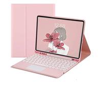 Empty room Clavier sans fil et pavé tactile avec étui pour iPad de 10,2", pour iPad 6e génération 2018, iPad 5e génération 2017, iPad Pro 2016, iPad Air/iPad Air 2, clavier sans fil et étui à crayon