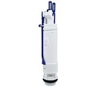 Empyreal Mécanisme de Chasse d’eau pour Réservoir Encastré, Compatible avec Geberit Type 212, Kit de Chasse d'eau en Plastique, Vanne de Chasse Double Débit, 244.820.00.1