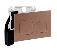 Empyreal Plaque Commande WC Mat Pour Geberit Duofix Sigma/Delta Bronze