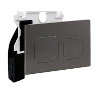 Empyreal Plaque Commande WC Mat Pour Geberit Duofix Sigma/Delta Gris foncé