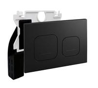 Empyreal Plaque Commande WC Mat Pour Geberit Duofix Sigma/Delta Noir
