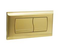 Empyreal Plaque de Déclenchement pour Geberit Twinline 30 & UP130 (Or Mat)