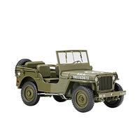 EMRGAZQD Modèle De Voiture À Échelle 1:18 for Jeep 1941 Willys Alliage Voiture Jouet Moulé sous Pression Simulation Métal Modèle Cadeau De Collection Réplique Fidèle De Voiture (Color : Green)