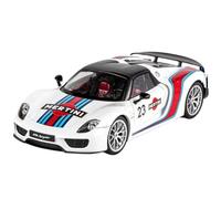 EMRGAZQD Modèle De Voiture À Échelle 1/18 for Porsche 918 Alliage Moulé sous Pression Modèle Voiture Sport Course Retirer des Véhicules Moulés sous Pression Réplique Fidèle De Voiture(White)