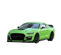 EMRGAZQD Modèle De Voiture À Échelle 1:24 for Ford Mustang Shelby GT500 Miniature Simulation Échelle Alliage Métal Modèle Voiture Décoration La Maison Ornements Réplique Fidèle De Voiture(Green)