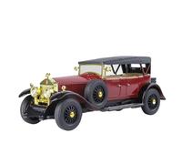 EMRGAZQD Modèle De Voiture À Échelle Modèle Réduit De Voiture for Rolls-Royce Phantom 1925 L'échelle 1:24 Alliage Moulé sous Pression Objet Décoration Bureau Raffiné Réplique Fidèle De Voiture(Red)