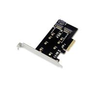 Conceptronic Adaptateur PCIe EMRICK 2-en-1 pour M.2 SSD SATA AHCI NVMe