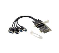 Conceptronic Carte PCIe série DB9-RS232 à 4 ports