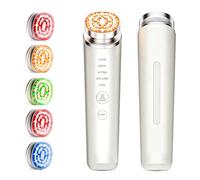 EMS Appareil de massage facial chauffant à LED