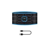 Ems-Ceinture Abdominale Aste Usb,Équipement De Fitness,Tonification Musculaire,Massage De L'abdomen Et De La Taille - Type One Set