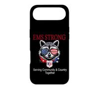 EMS-EMT Patriotic Raton Laveur au Service de la communauté Star of Life Coque pour iPhone Air