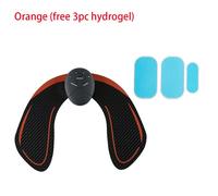 Ems-Entraîneur Abdominal Et Fessier,Appareil De Musculation,Pour Perte De Poids,Masseur De Taille Saillante,Adapté Aux Exercices D'amincissement À Domicile - Type Orange-3pc Hydrogel