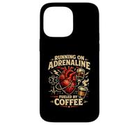 EMS fonctionnant sur l'adrénaline alimentée par Un Amant de café paramédical Coque pour iPhone 14 Pro Max