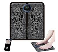 EMS Foot Massagers Mat for Muscle Relaxation,Electronic Muscle Stimulatior Massage Mat,8 Modes and 19 Intensities with Remote Control, Muscle Pain Relief