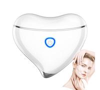 EMS Gua Sha Appareil de massage facial électrique avec vibration et chaleur, appareil de lifting du visage avec lumière rouge, bleu, double menton Gua Sha, anti-âge et rides pour homme et femme