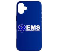 EMS Star of Life Emergency Medical Services Paramédique EMT Coque pour iPhone 16 Plus