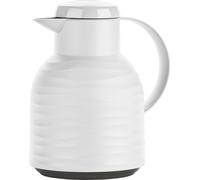 emsa 3110600344 emsa Pot isolant SAMBA WAVE, 1,0 litre, blanc