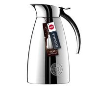 Emsa 502488 ELEGANZA Pichet isotherme, fermeture easy open, acier inoxydable, 0,6L
