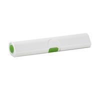 Emsa 508270 Dérouleur coupe-film papier d'aluminium et film alimentaire, taille 33 cm, Vert/Blanc, Click & Cut
