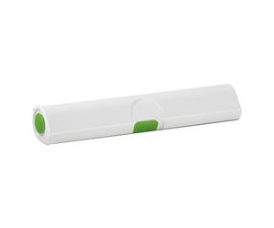 Emsa 508270 Dérouleur coupe-film papier d'aluminium et film alimentaire, taille 33 cm, Vert/Blanc, Click & Cut
