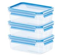EMSA 508570 boîte hermétique alimentaire Rectangulaire 0,55 L Transparent 3 pièce(s)