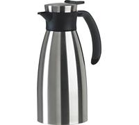 EMSA 508932 Soft Grip Isolierkanne 1 L, Couleur:Acier inoxydable/Noir