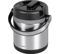 EMSA 509244 boîte hermétique alimentaire 1,2 L Anthracite, Noir, Acier inoxydable