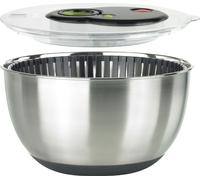 Emsa 513441 Emsa essoreuse à salade 4,5l 513441 Turboline inox/noir