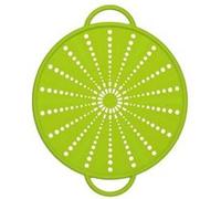 Emsa SMART KITCHEN Couvercle anti projections, passoire, en silicone 26cm vert