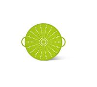 Emsa 514558 smart kitchen couvercle anti-projections 5 en 1 silicone inox vert 31 cm
