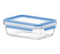 Emsa 516244 clip and close verre, rectangulaire, 0,75 l G