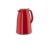 Emsa Pichet Isotherme, 1 Litre, Fermeture Quick Press, 100% Hermétique, Rouge Brillant, Mambo, 517007