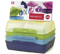 Emsa 517053 variabolo boîte-repas pour garçon plastique multicolore 18 x 18 x 12 cm pack de 4
