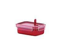 Emsa 517771 Modern Clip & Micro Boîte À Repas Rectangulaire Plastique Rouge 3379 X 125 X 177 Cm 055 L