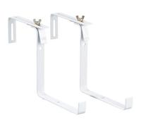 EMSA 5950001200 BASIC ACCROCHES POUR JARDIN MÉTAL BLANC