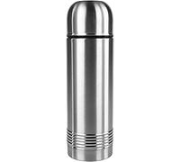 Emsa 618701600 Fiole isotherme Senator, bouteille thermos, tasse à café mobile, 700 ml, tasse thermo, tasse isolante, fermeture Safe Loc, acier inoxydable