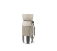 EMSA beYou Cup, Mug de voyage, Expérience aromatique, 100% étanche, Compatible lave-vaisselle, 0,36 L, Utilisation partout, Gris, N2194500