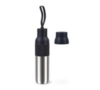 EMSA beYou, Kit d'hydratation, 100% étanche, Gourde beYou Flip 0,7 L, Couvercle à visser, Noir, N3121850