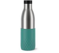 Emsa Bludrop Sleeve N31112 Utilisation Quotidienne 700 Ml Acier Inoxydable Vert Et Acier Inoxydable Vert