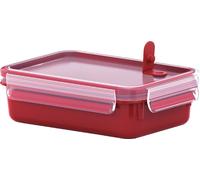 emsa boîte à micro-ondes CLIP & MICRO 1,0 litre rouge