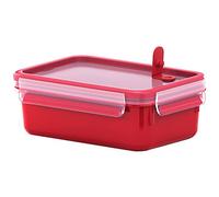 EMSA Boîte alimentaire Clip & Micro 1L - Rectangulaire - Rouge