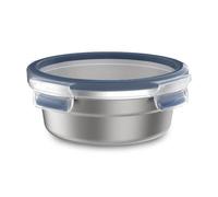 Emsa Boîte Clip&Close Inox 304 - 0,7 L, étanche, compatible congélateur et four