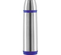 EMSA 502474 CAPTAIN BOUTEILLE ISOTHERME BASIC INOX / BLEU 1,0 L Bleu